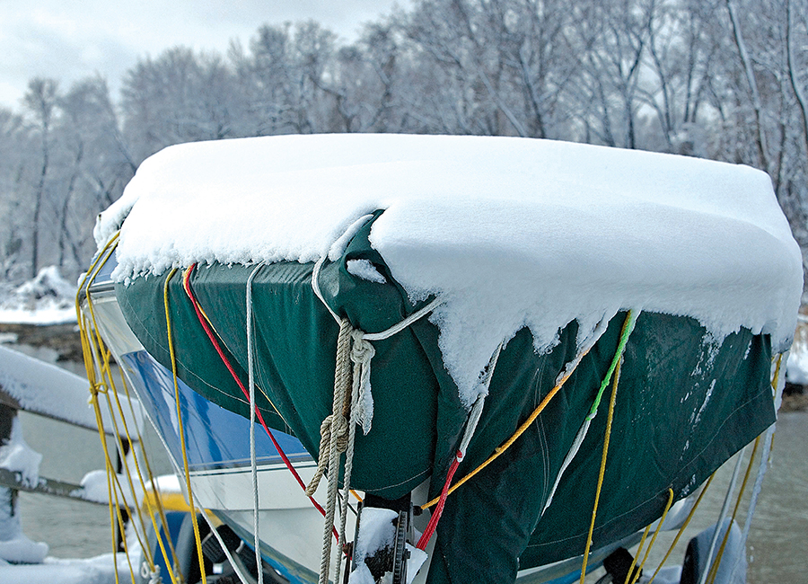 Winter Boat